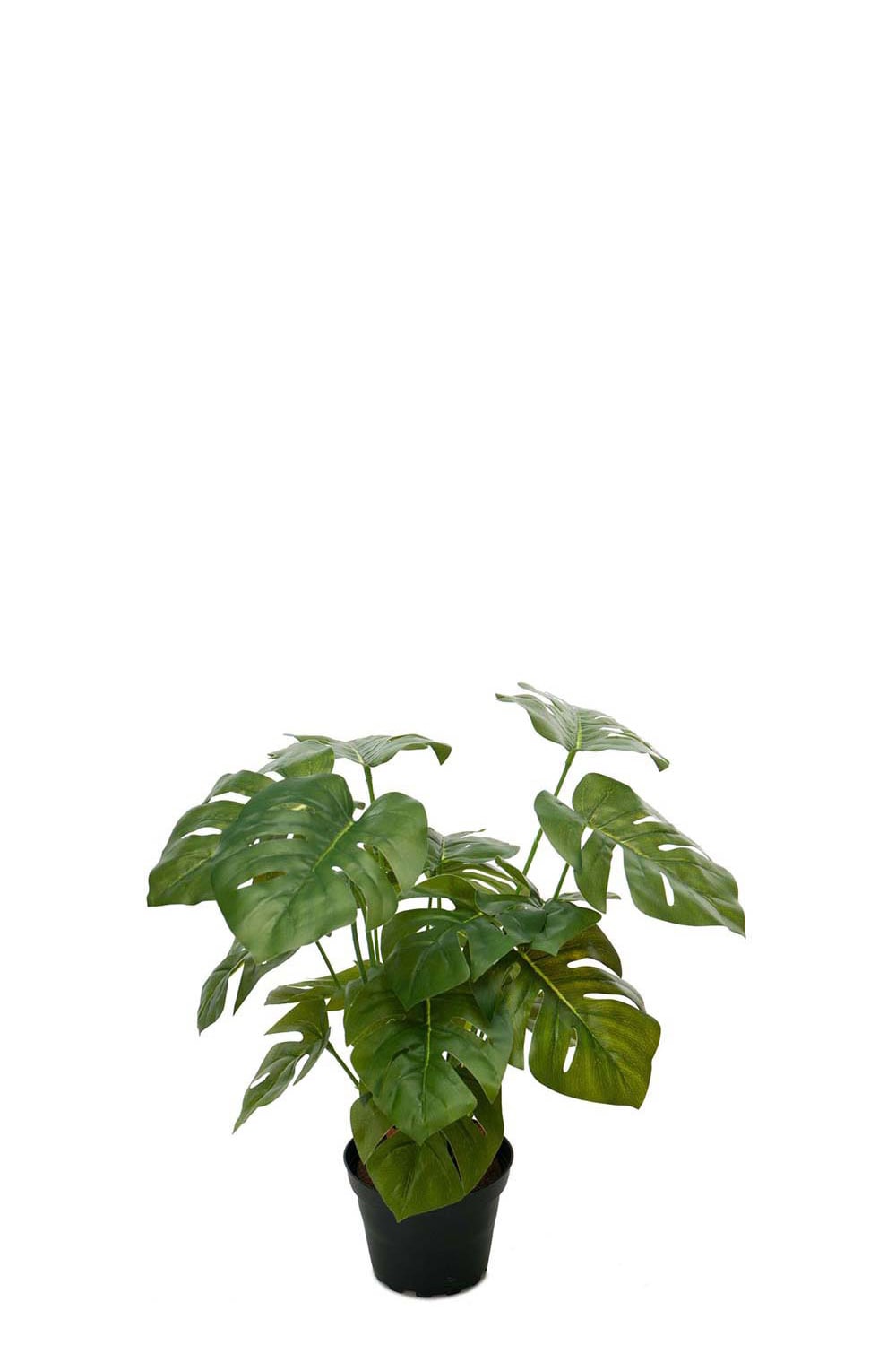 Konstgjord grön Monstera 30cm
