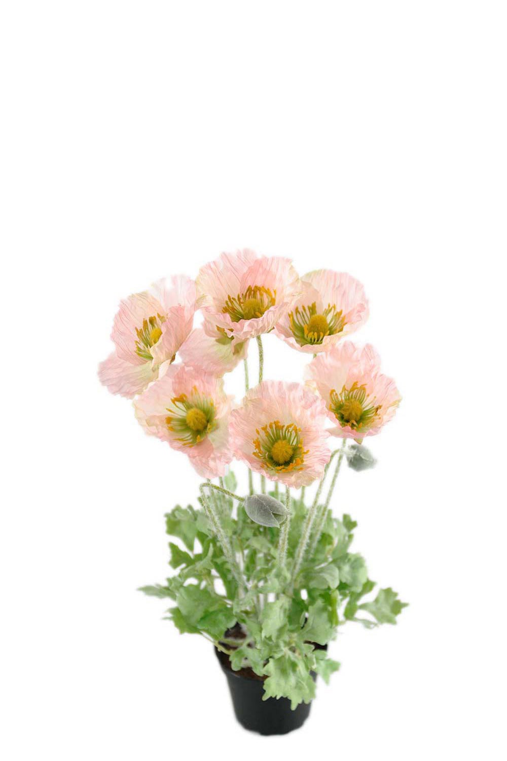 Konstgjord rosa Vallmo 40cm