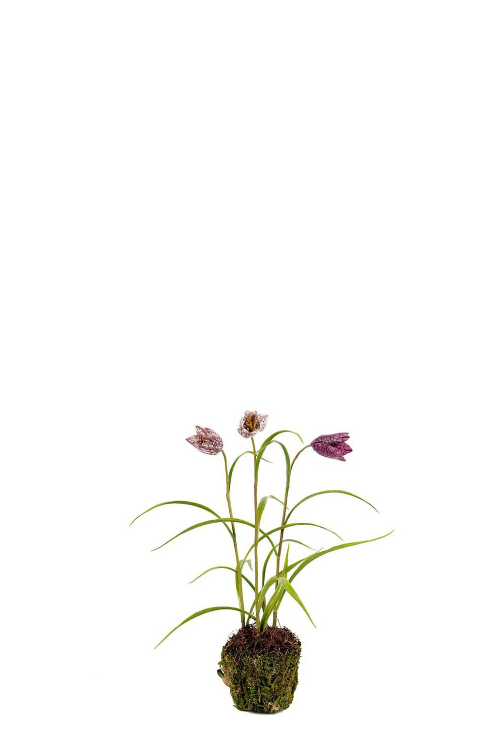 Konstgjord röd Fritillaria 30cm