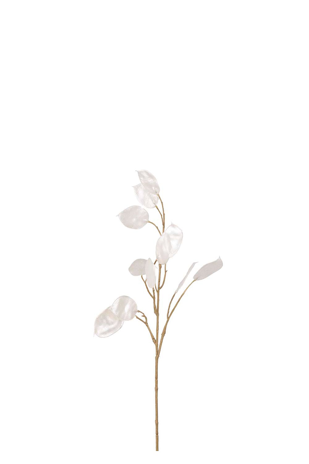 Konstgjord vit Lunaria 55cm