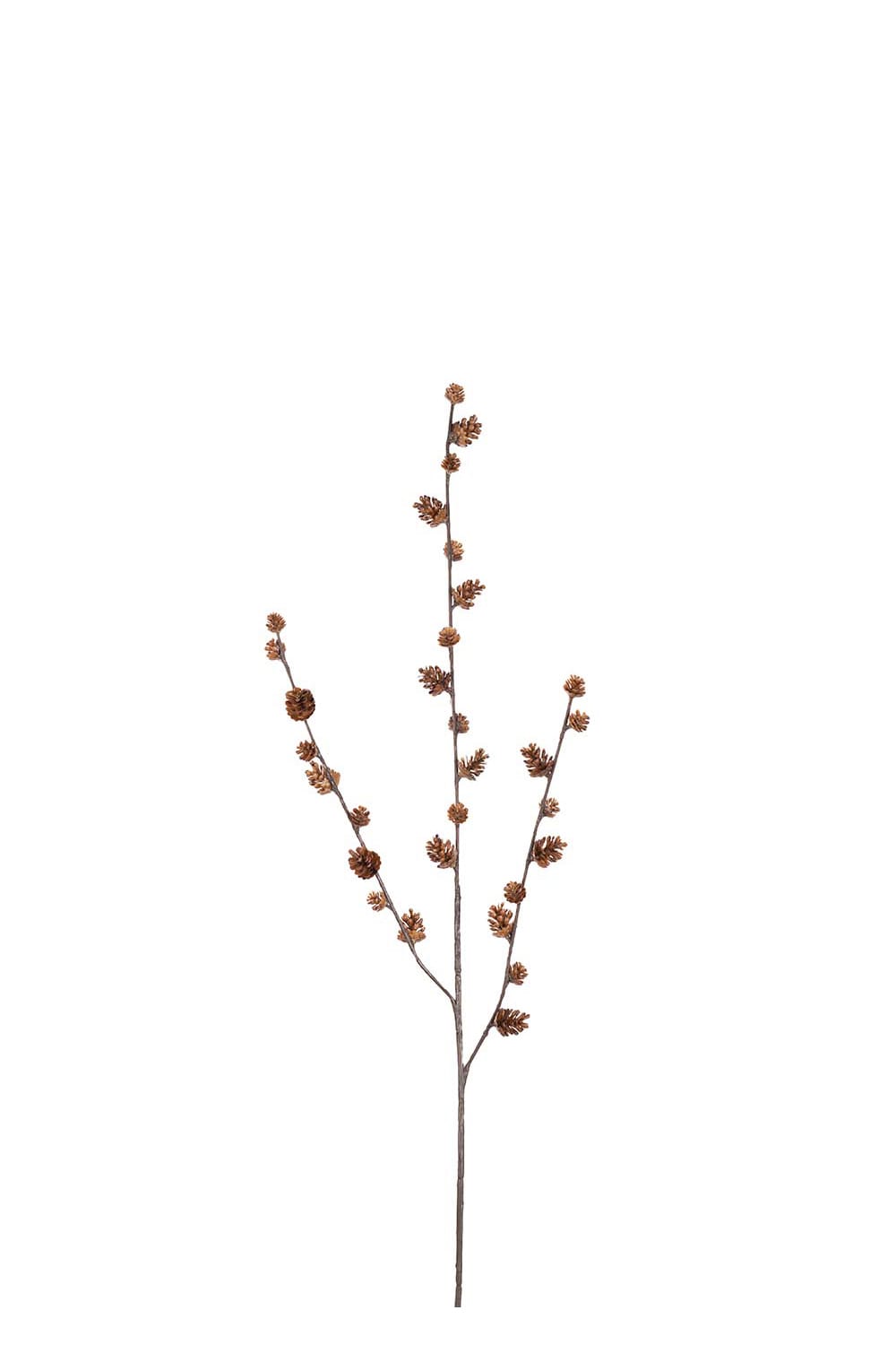 Konstgjord brun Kvist med kottar 85cm