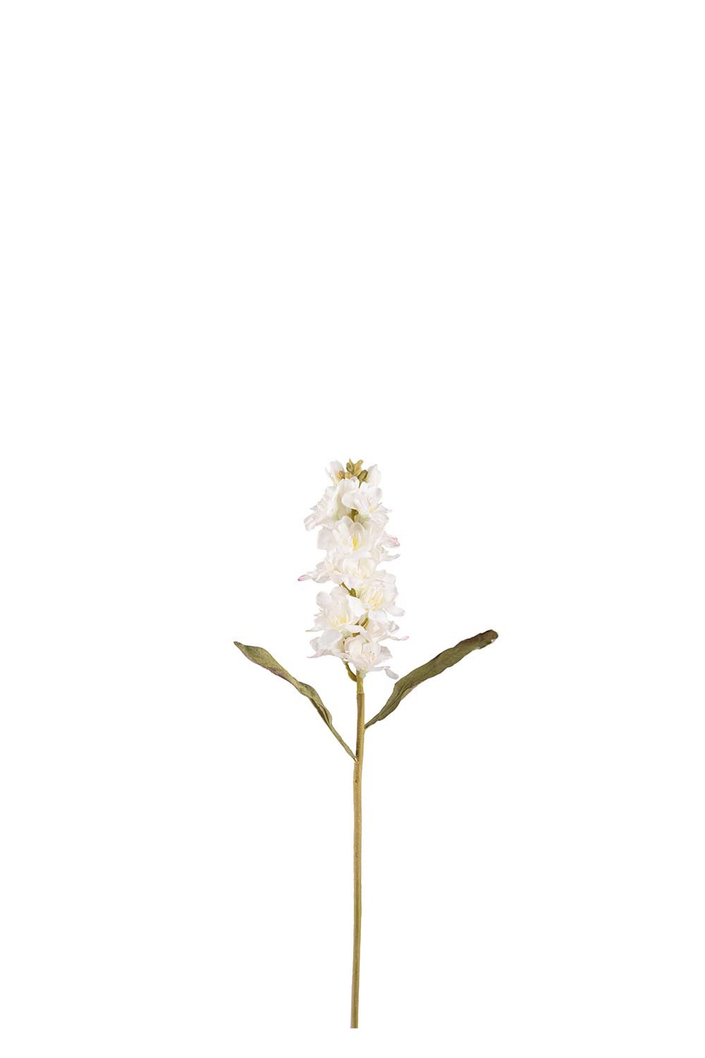 Konstgjord vit Lövkoja 53cm