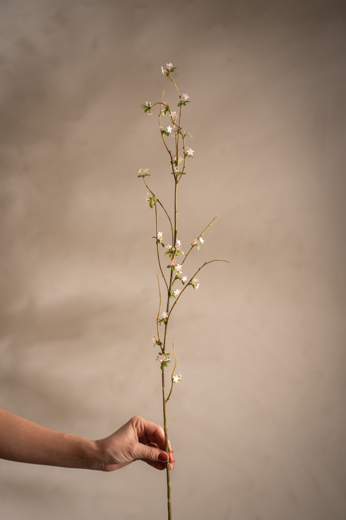 Konstgjord rosa Blomkvist 95cm