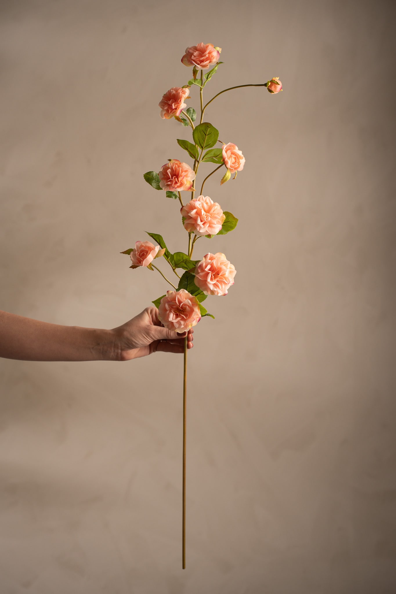 Konstgjord rosa Klätterros 85cm