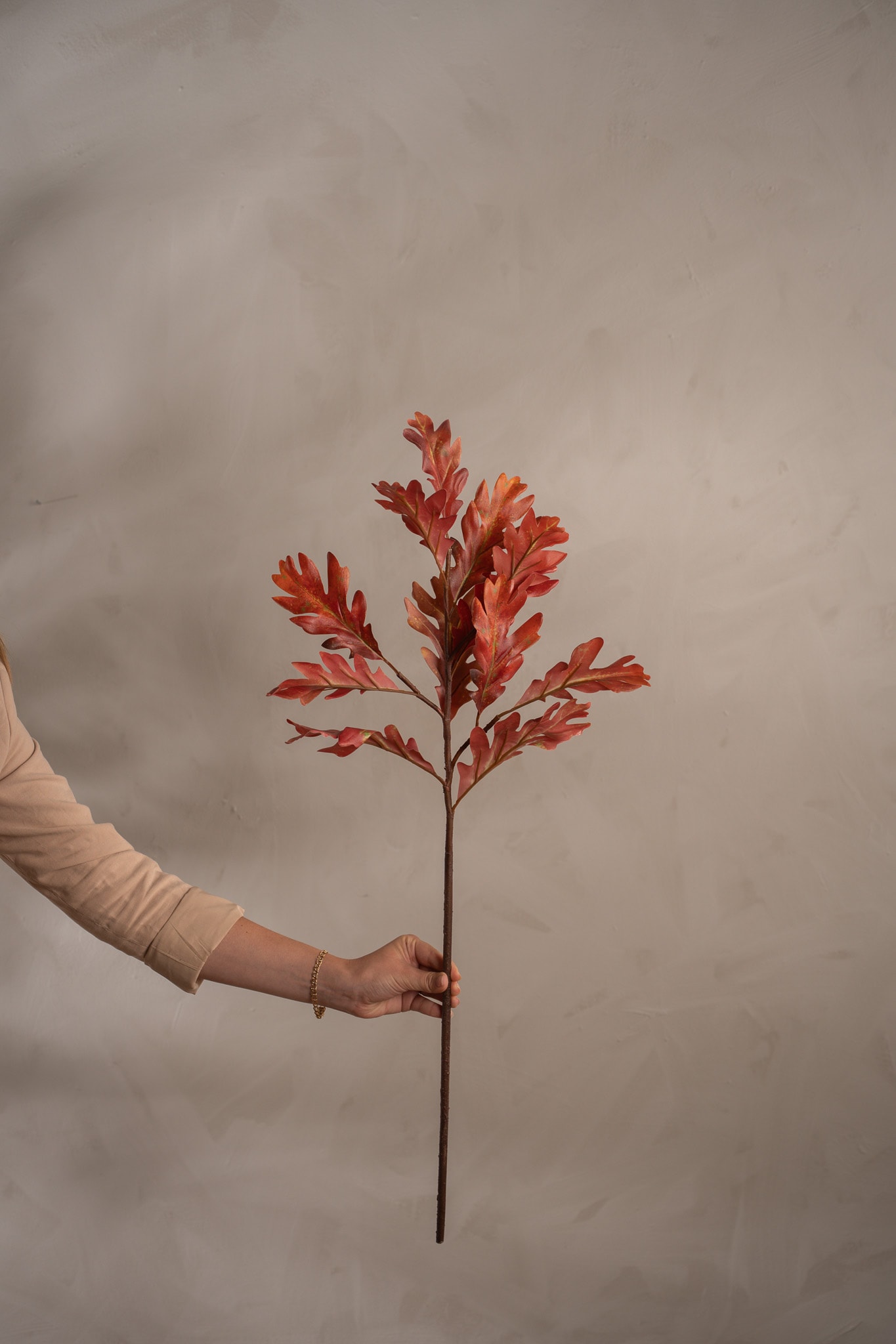 Konstgjord brun Ek 80cm