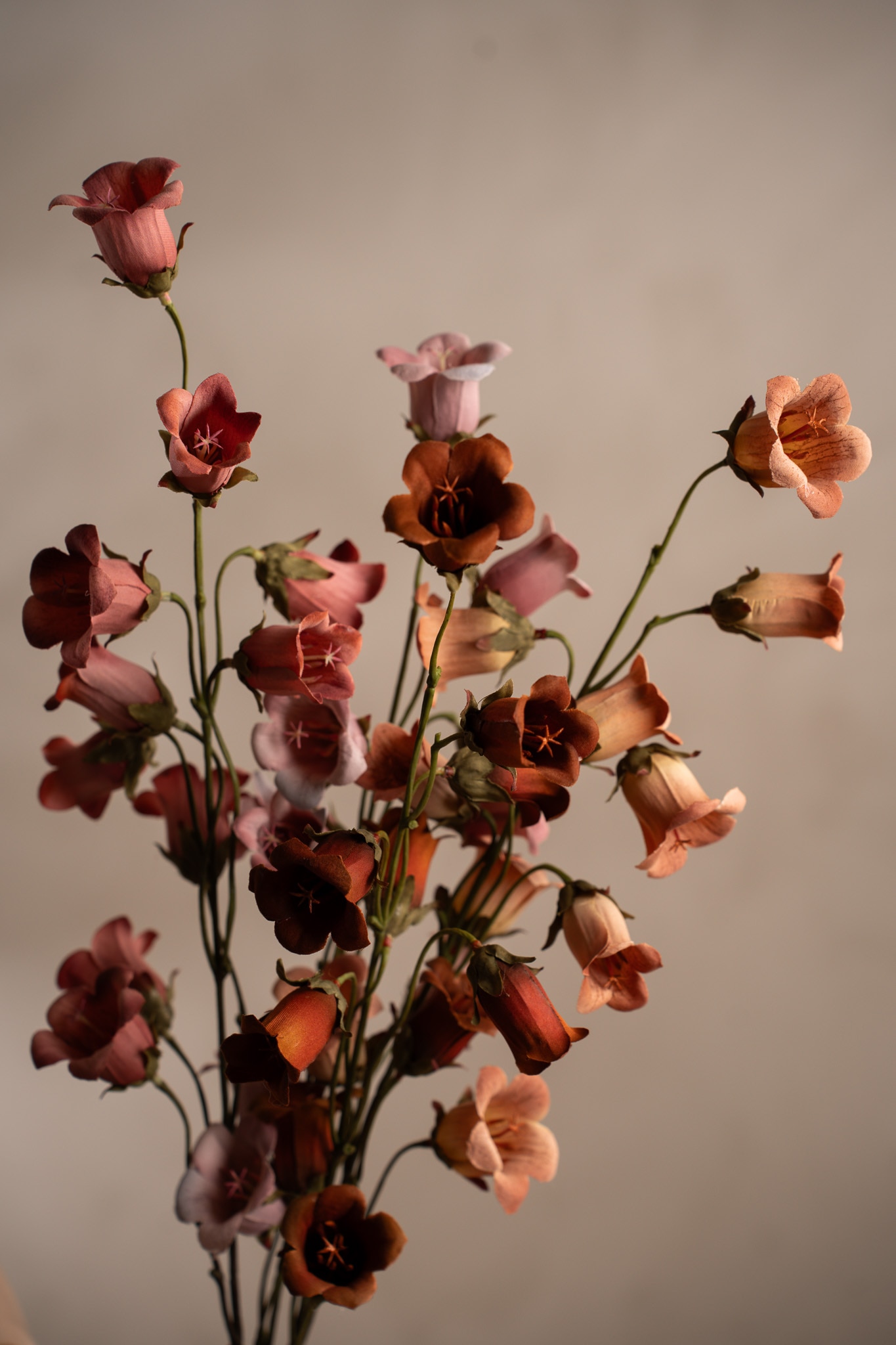 Konstgjord rosa Blåklocka 85cm