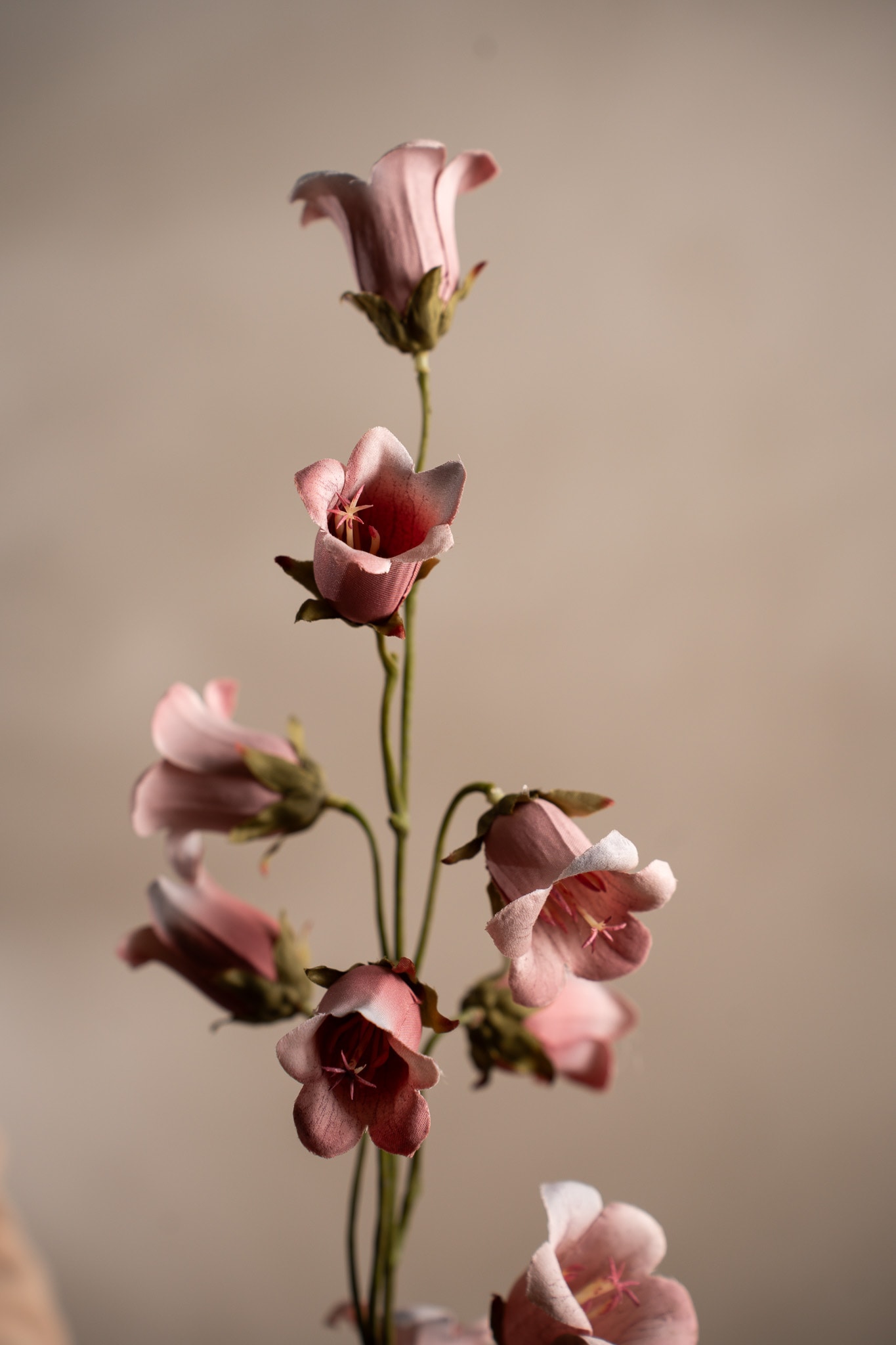 Konstgjord rosa Blåklocka 85cm