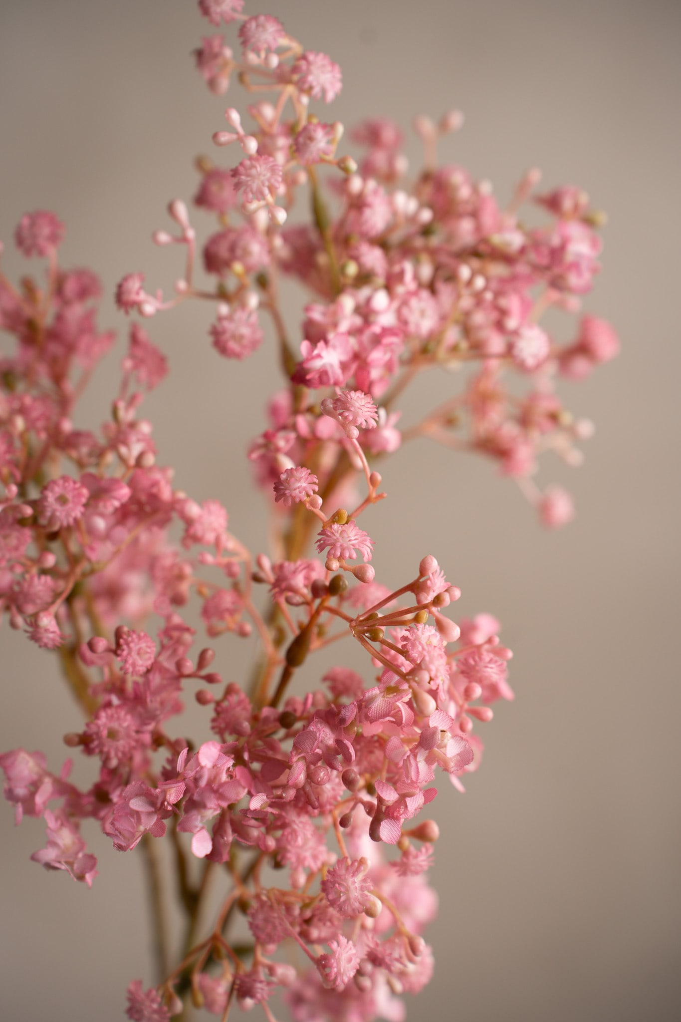 Konstgjord rosa Brudslöja 70cm
