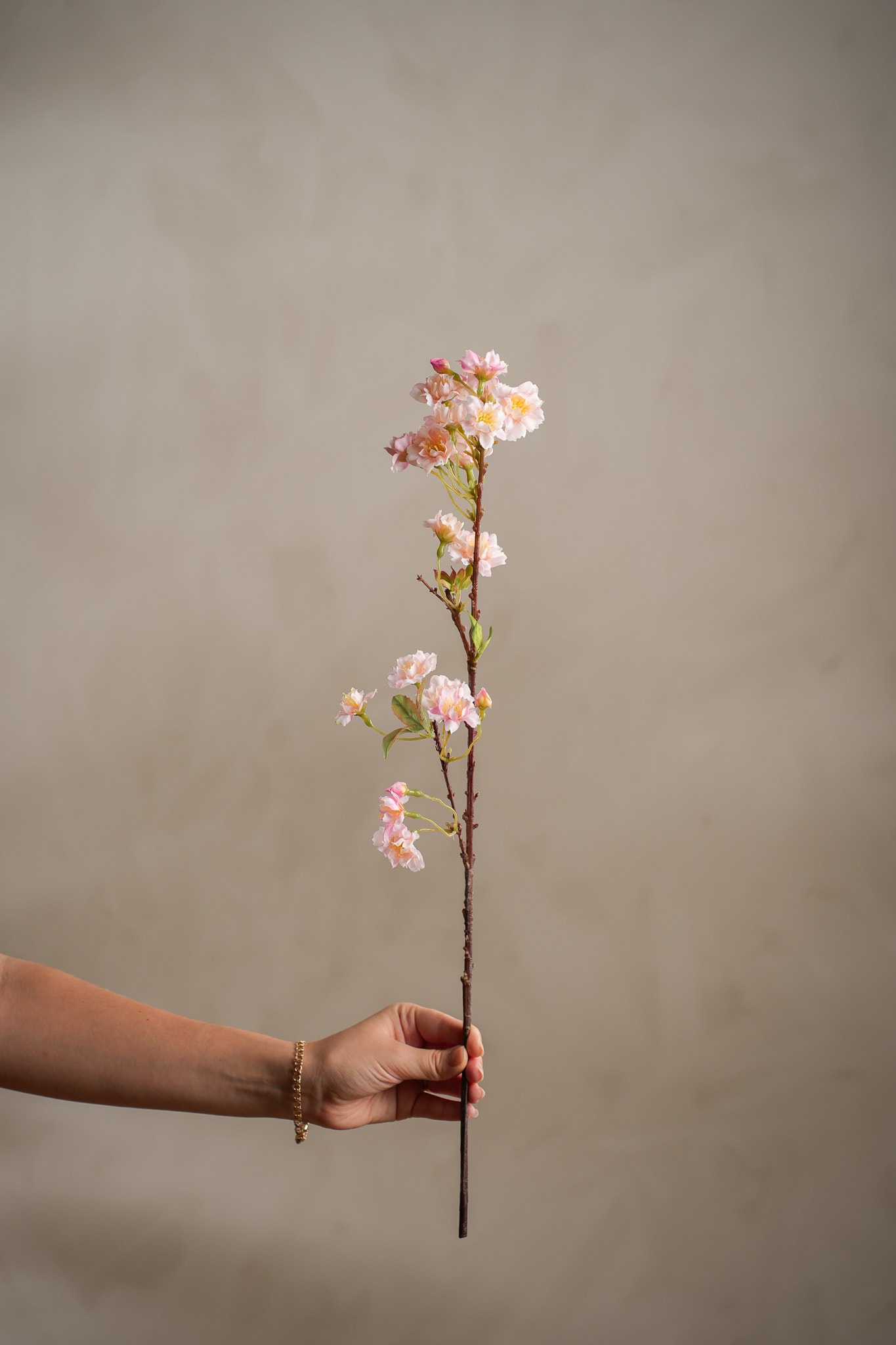 Konstgjord rosa Körsbärsblom 60cm