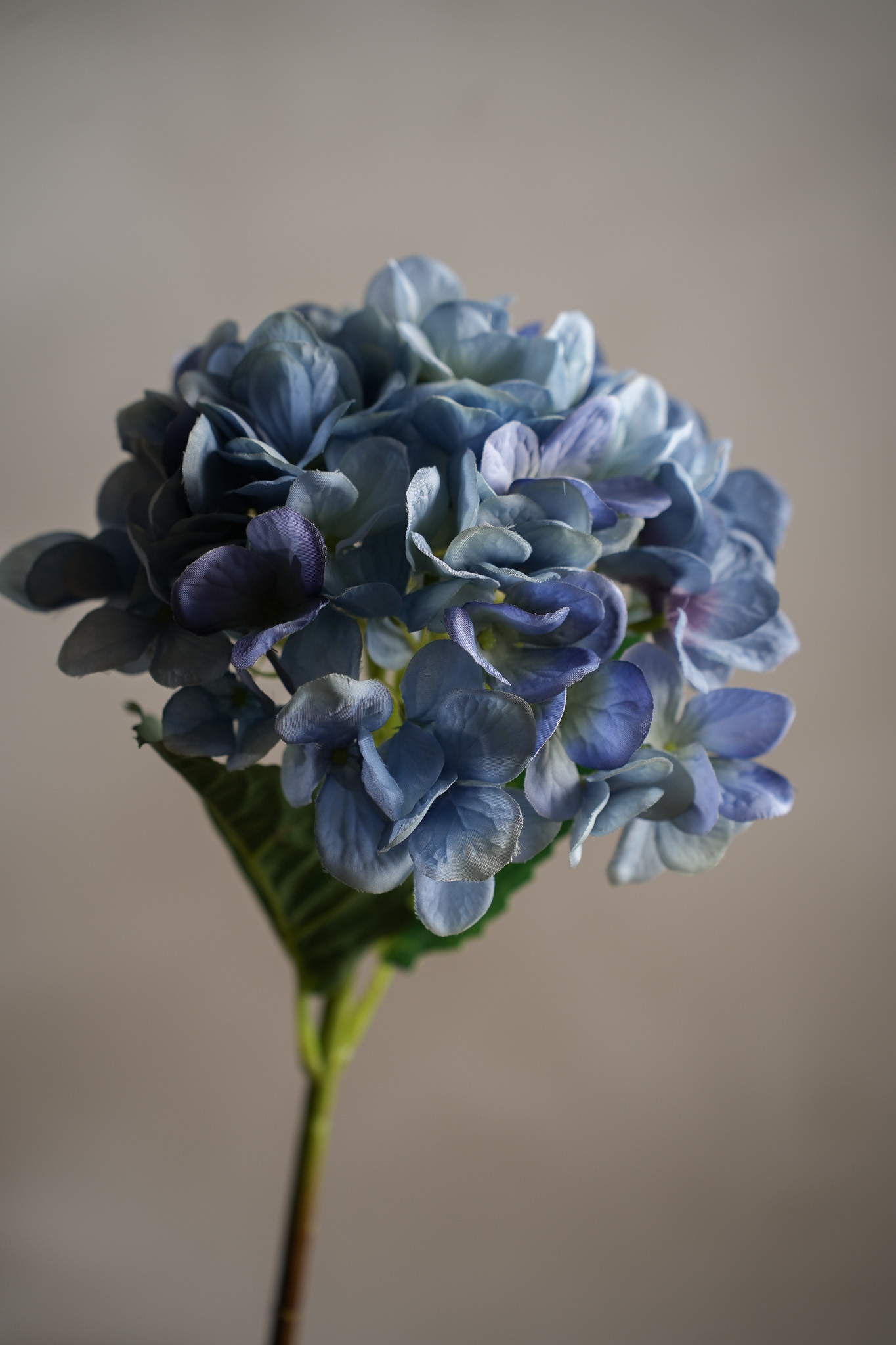 Konstgjord blå Hortensia 48cm