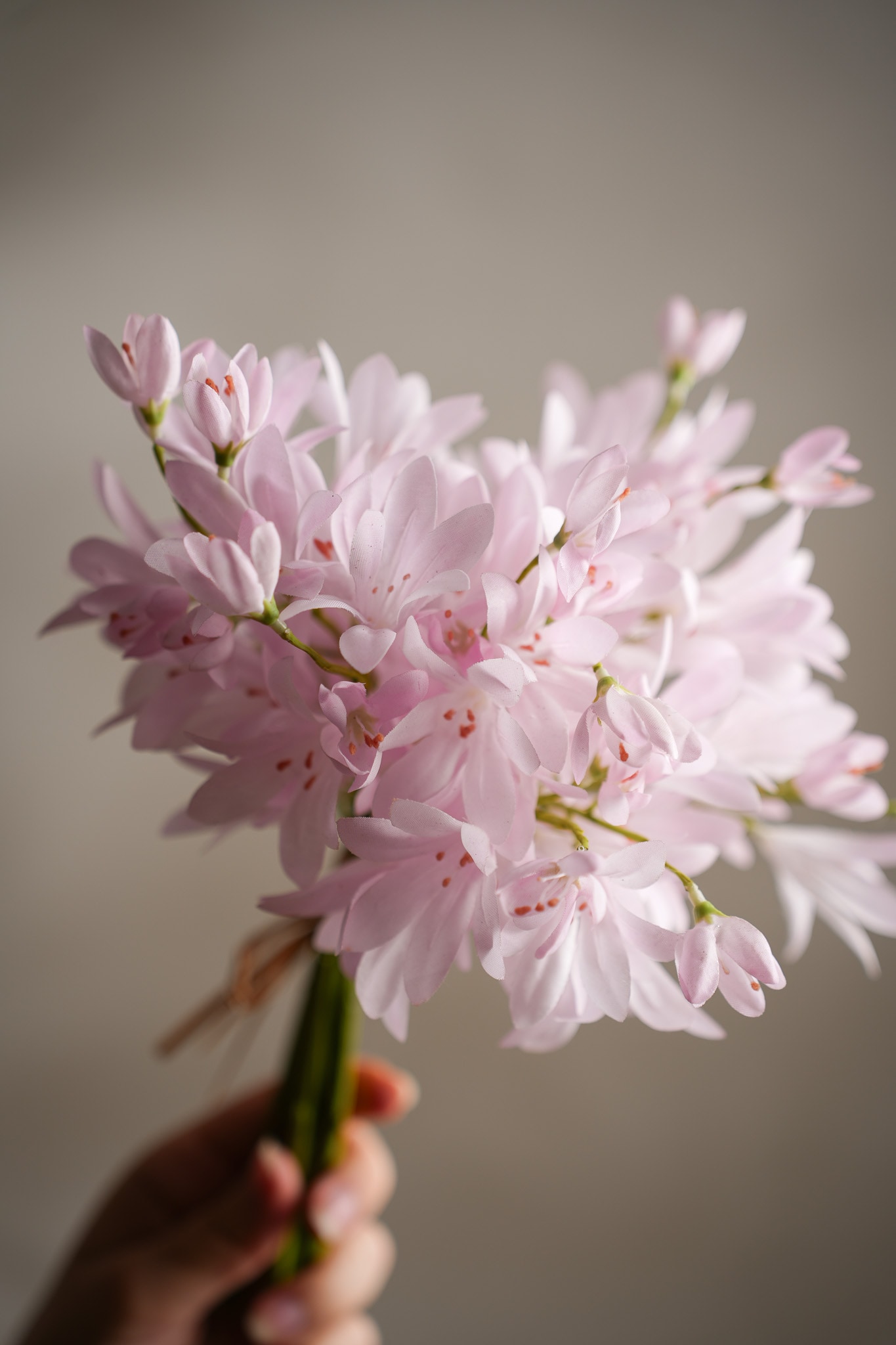 Konstgjord rosa Agapanthus 30cm