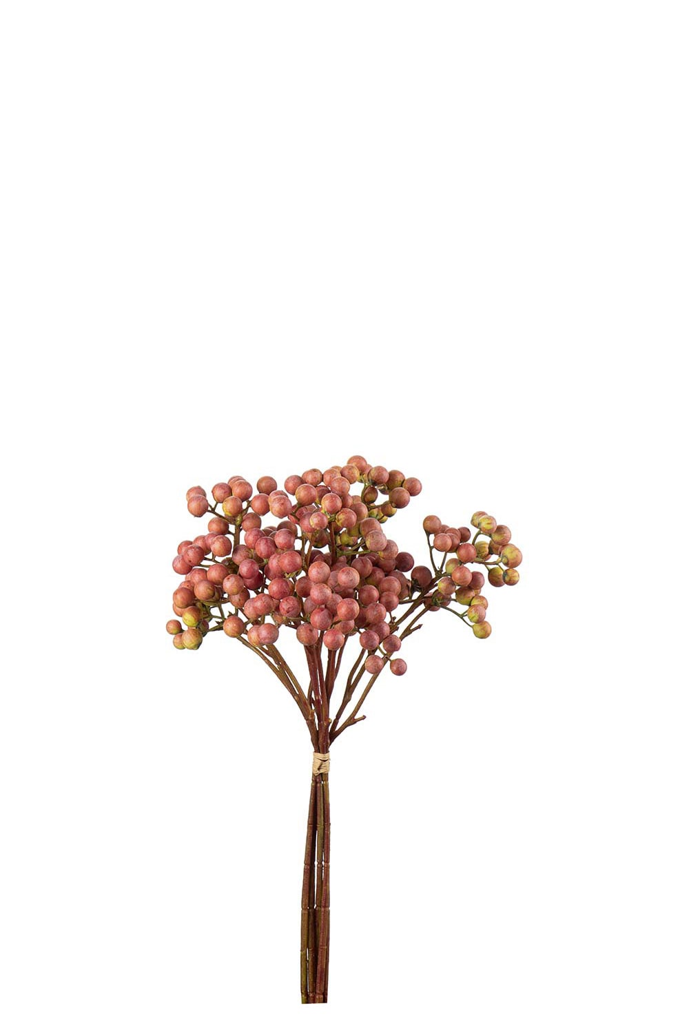 Konstgjord orange Bärkvist bunt 35cm