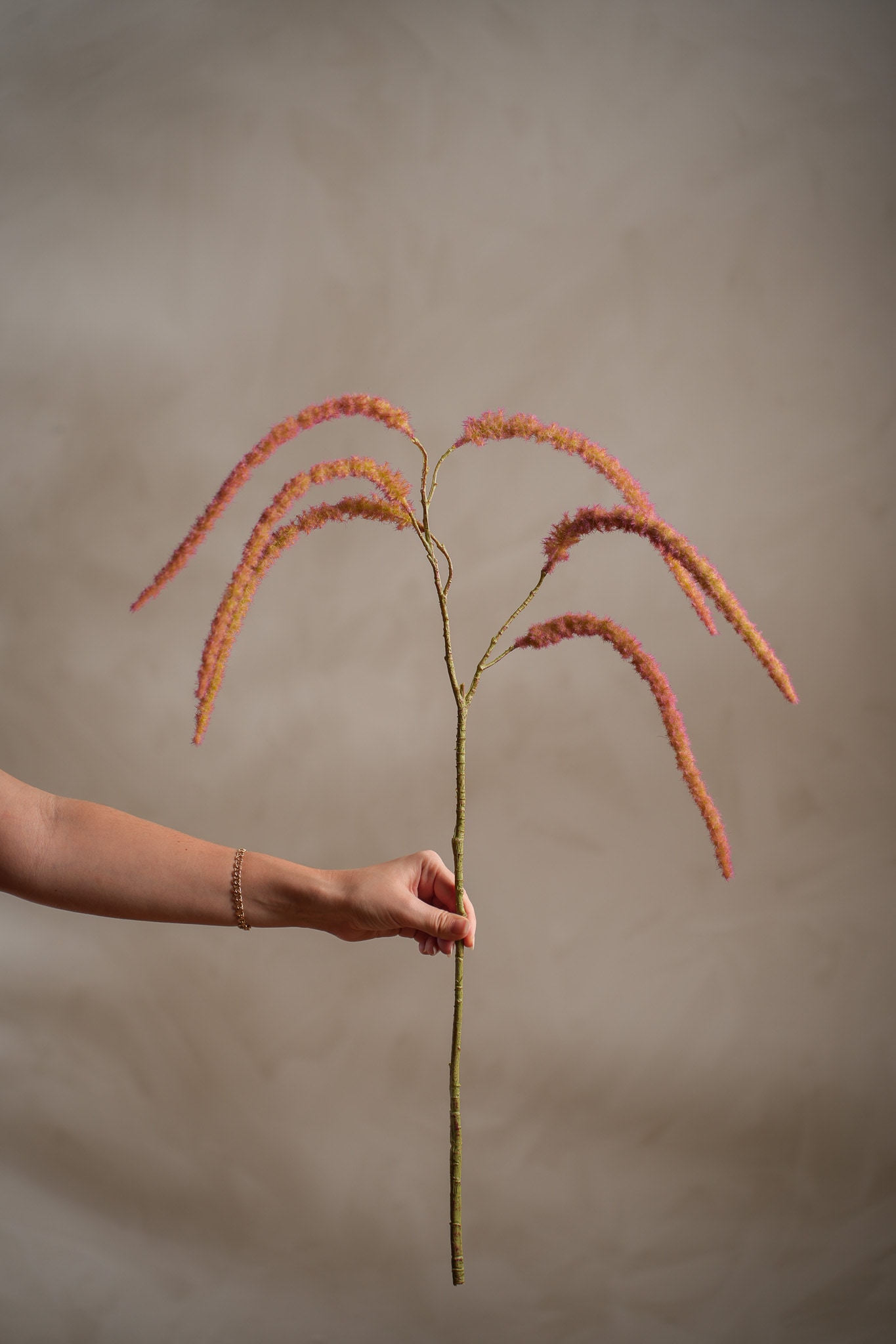 Konstgjord röd Amaranthus 65cm