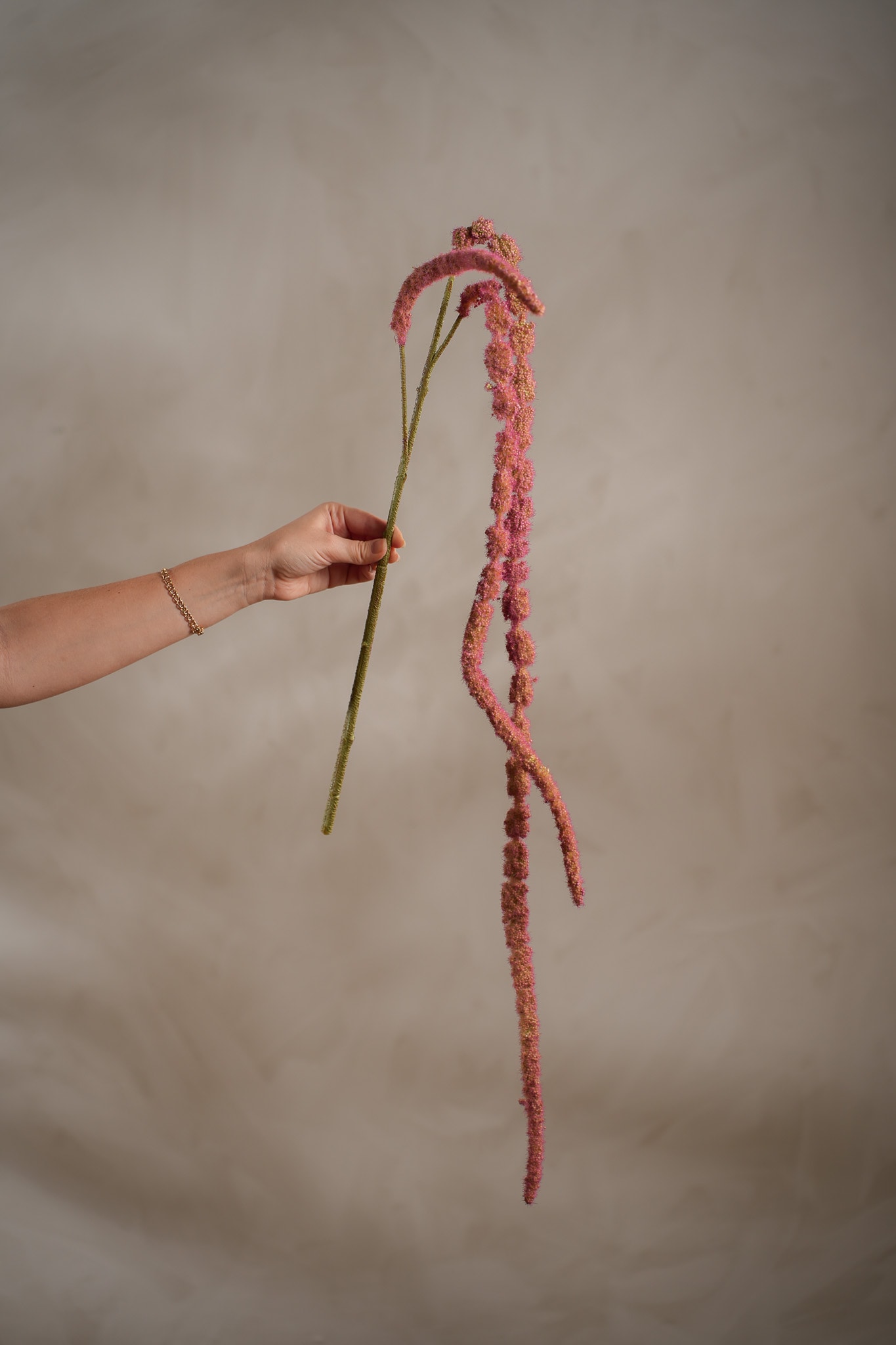 Konstgjord röd Amaranthus 55cm