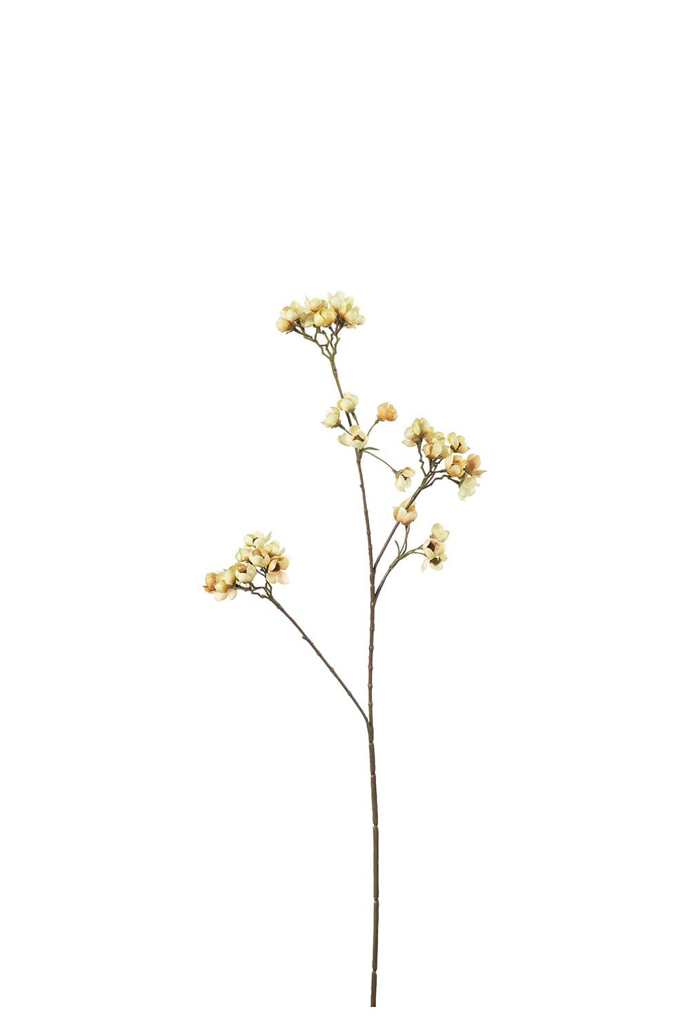 Konstgjord gul Persikoblom 67cm