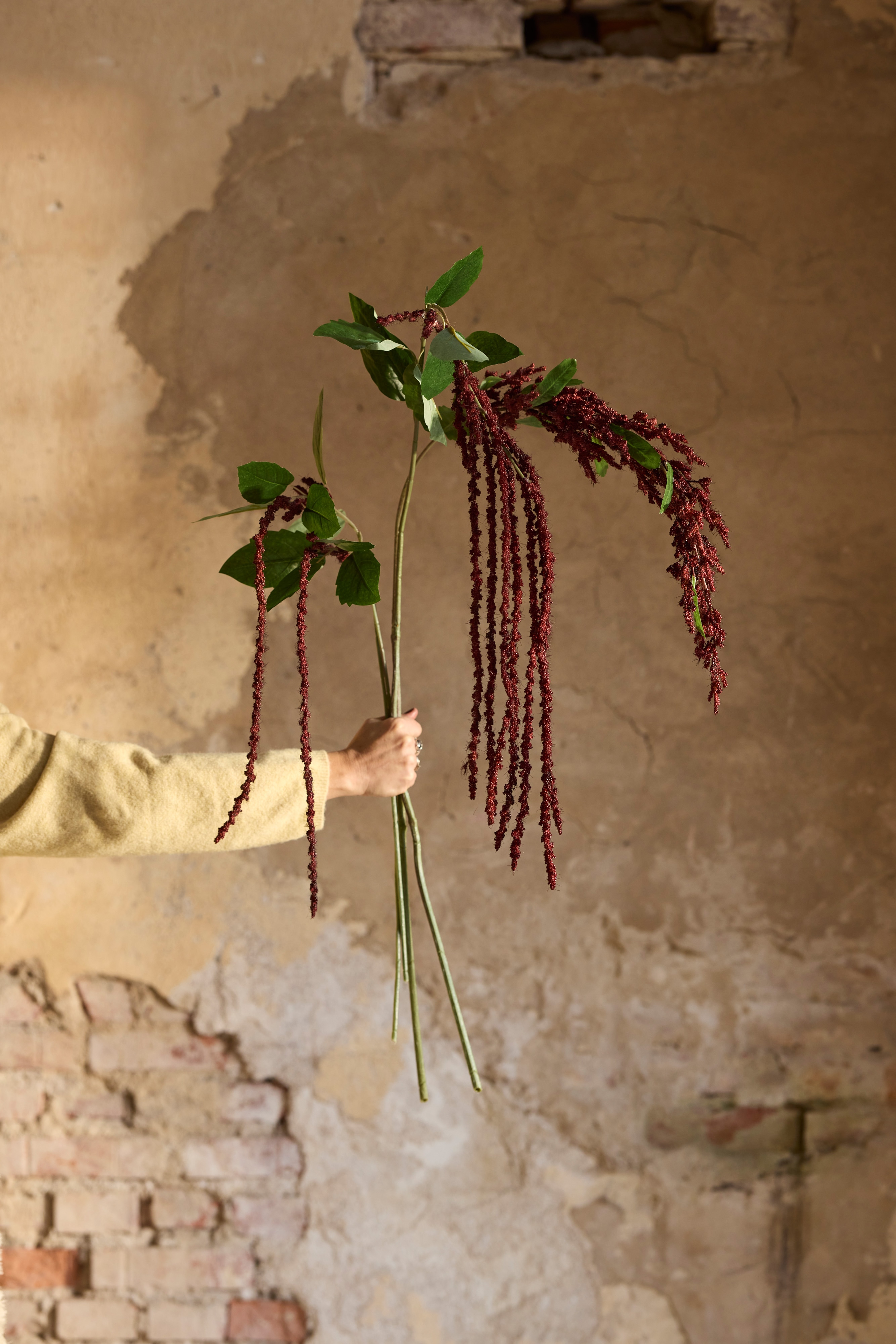 Konstgjord burgundy Amaranthus 95cm