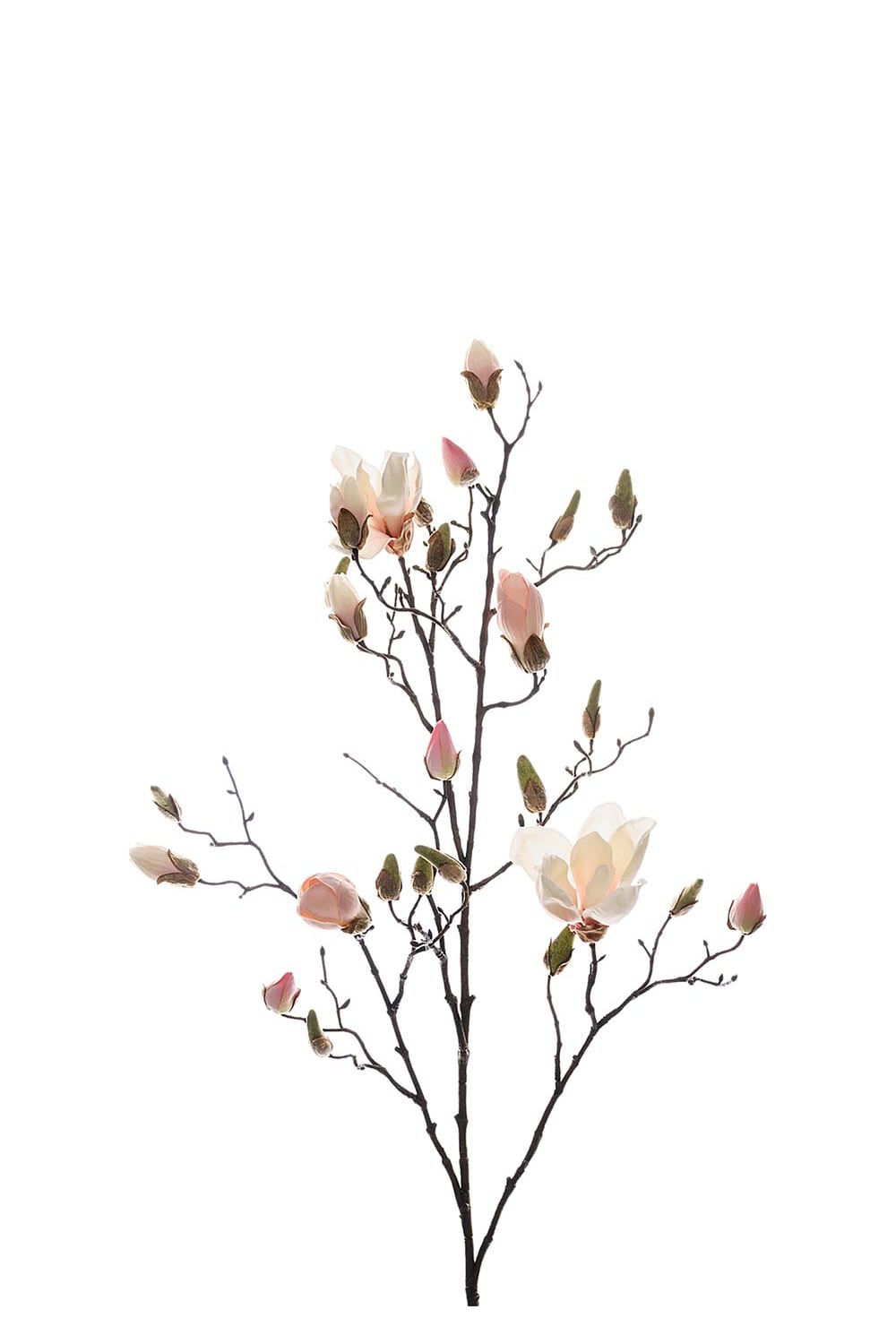 Konstgjord rosa Magnolia 110cm