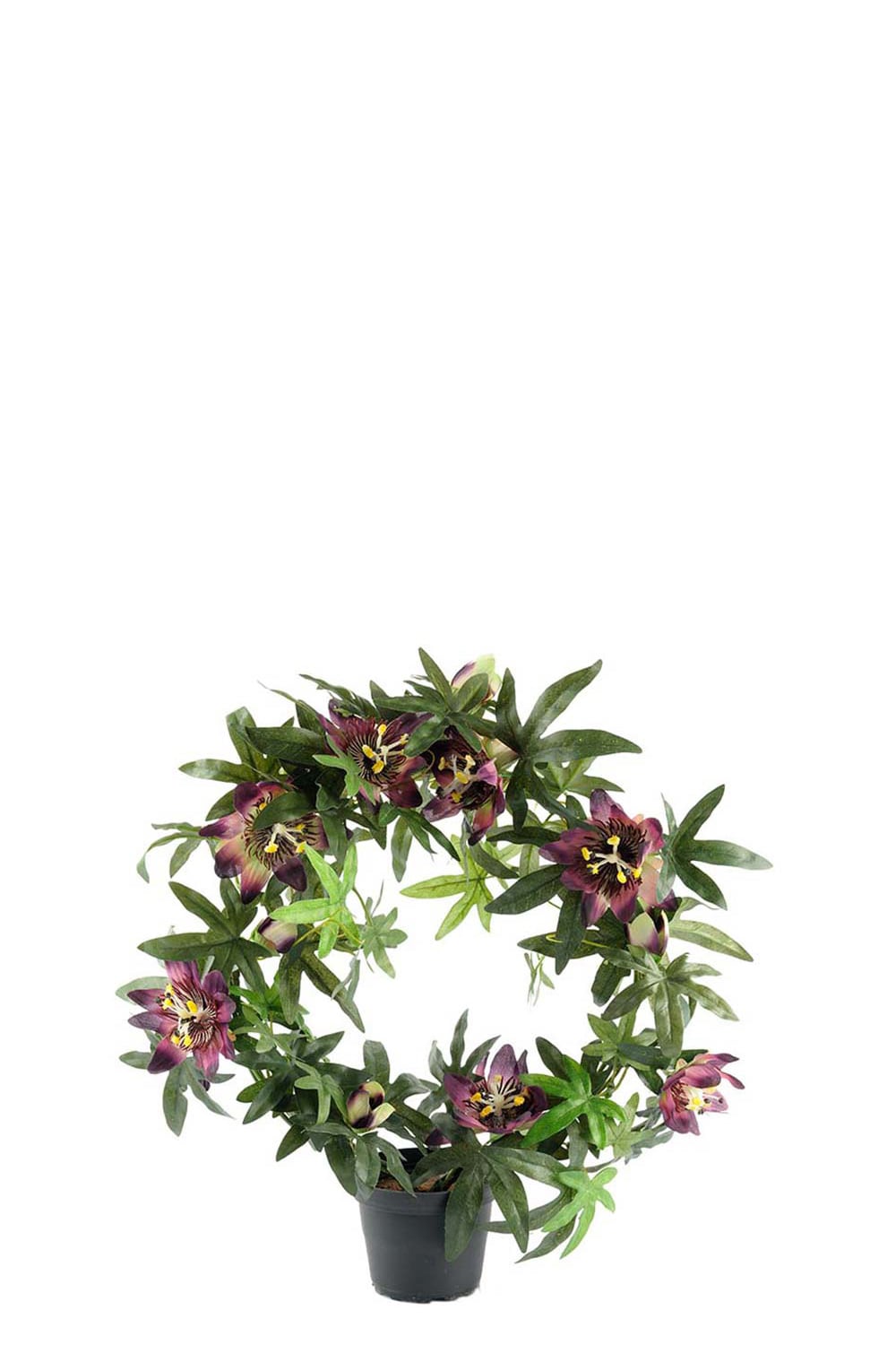 Konstgjord lila Passiflora 40cm