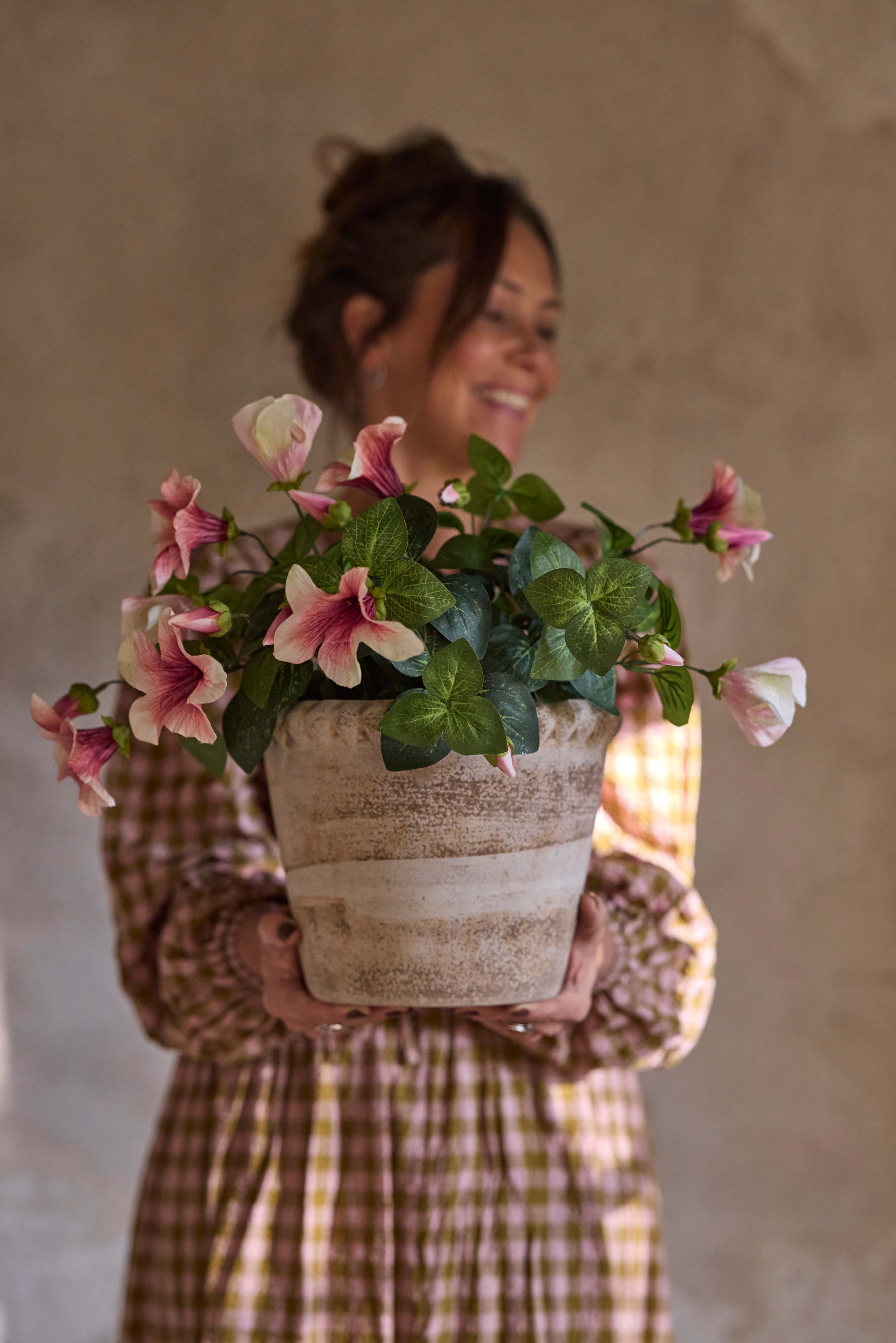Konstgjord flerfärgad Petunia 30cm